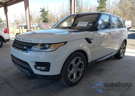 2016 Land Rover Range Rover Sport 3.0L V6 Turbocharged Diesel Se Td6 from USA, damaged, VIN SALWG2KFXGA632732